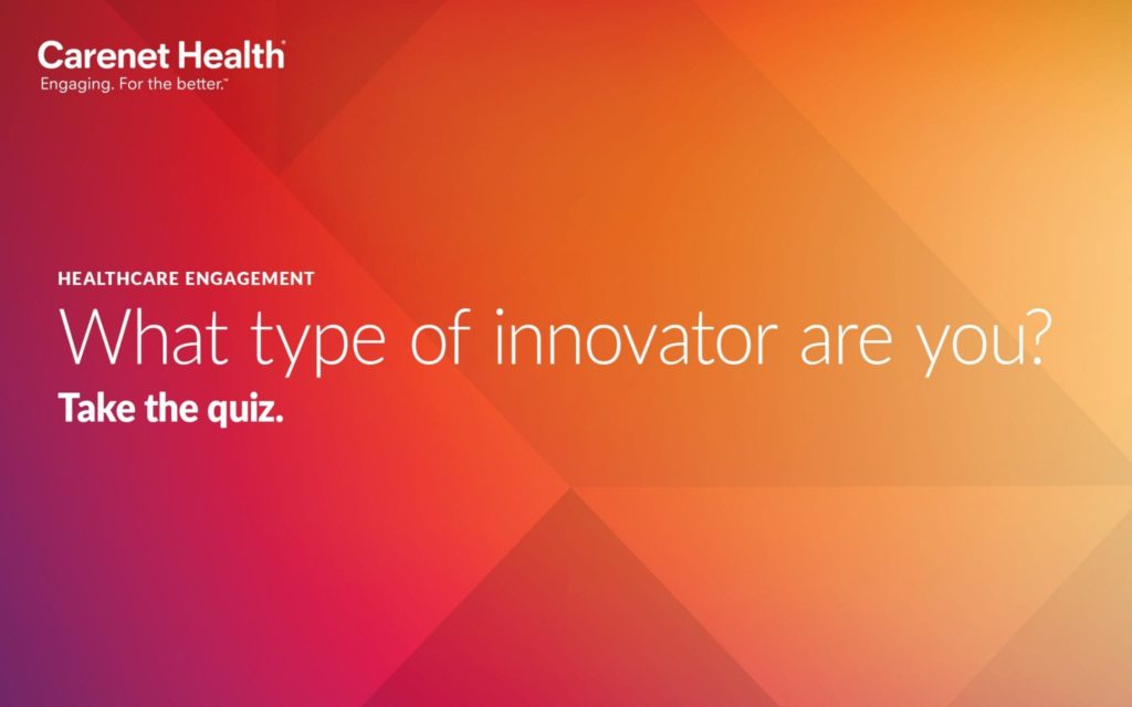 healthcare engagement quiz what type of innovator are you