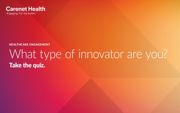 healthcare engagement quiz what type of innovator are you