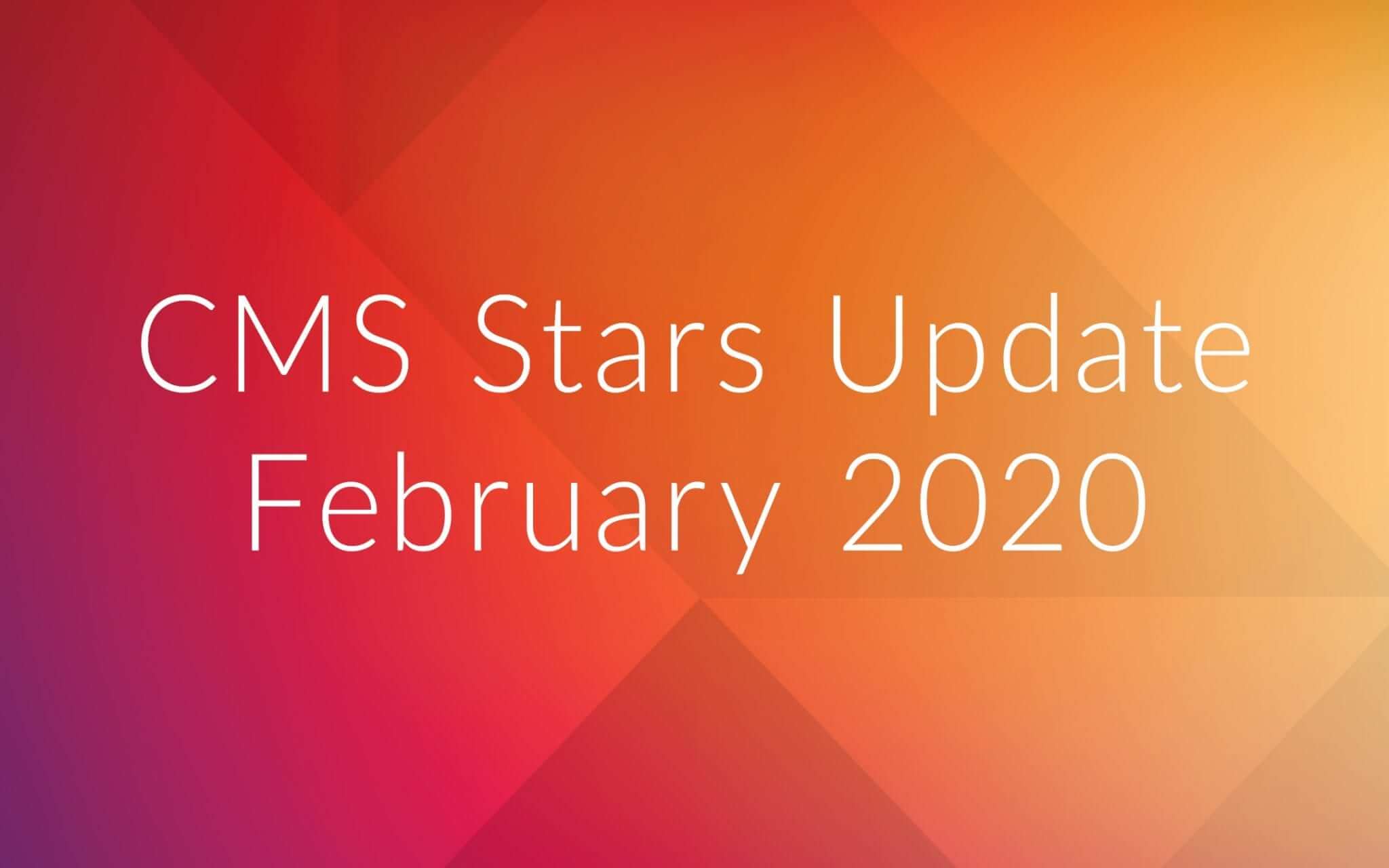 carenet cms stars update february 2020