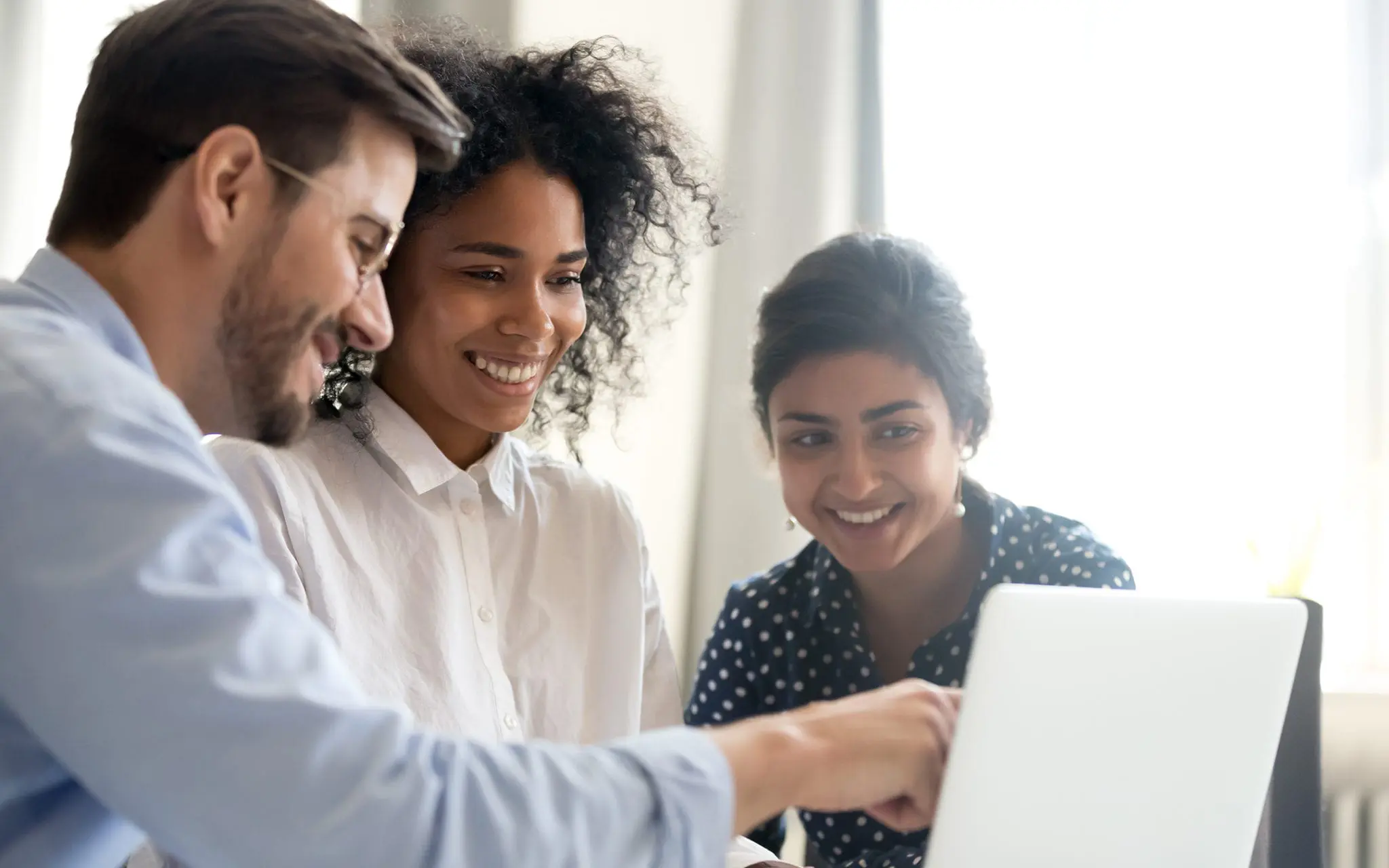 Team working together