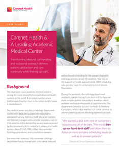 medical call center services case study