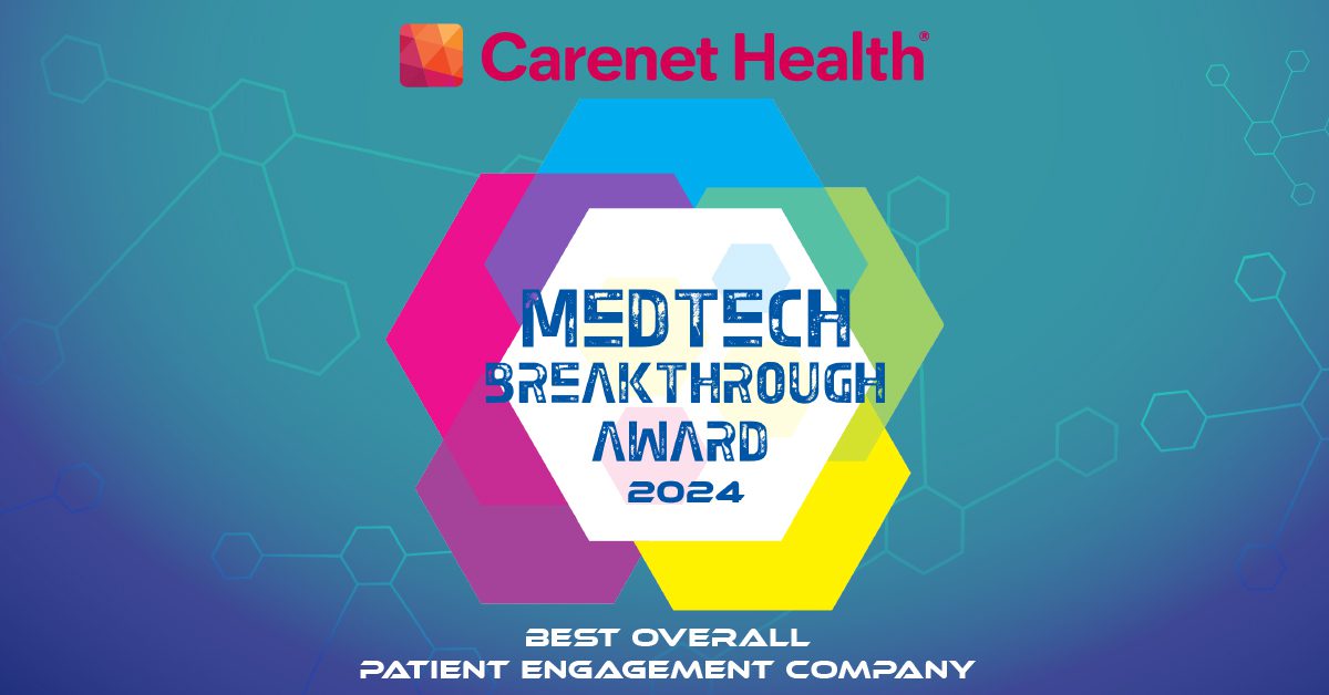 Carenet Wins 2024 MedTech Award for Patient Engagement