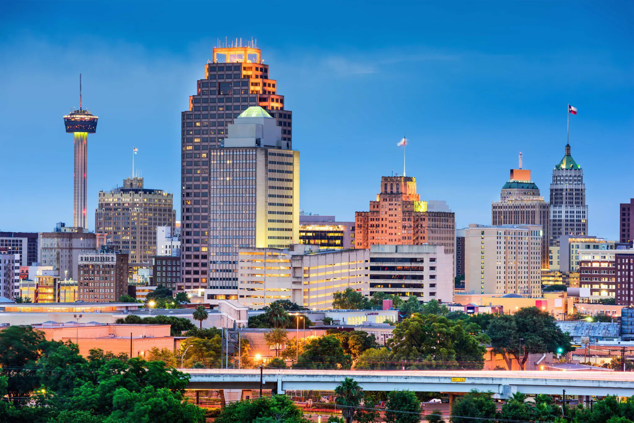 San Antonio city skyline