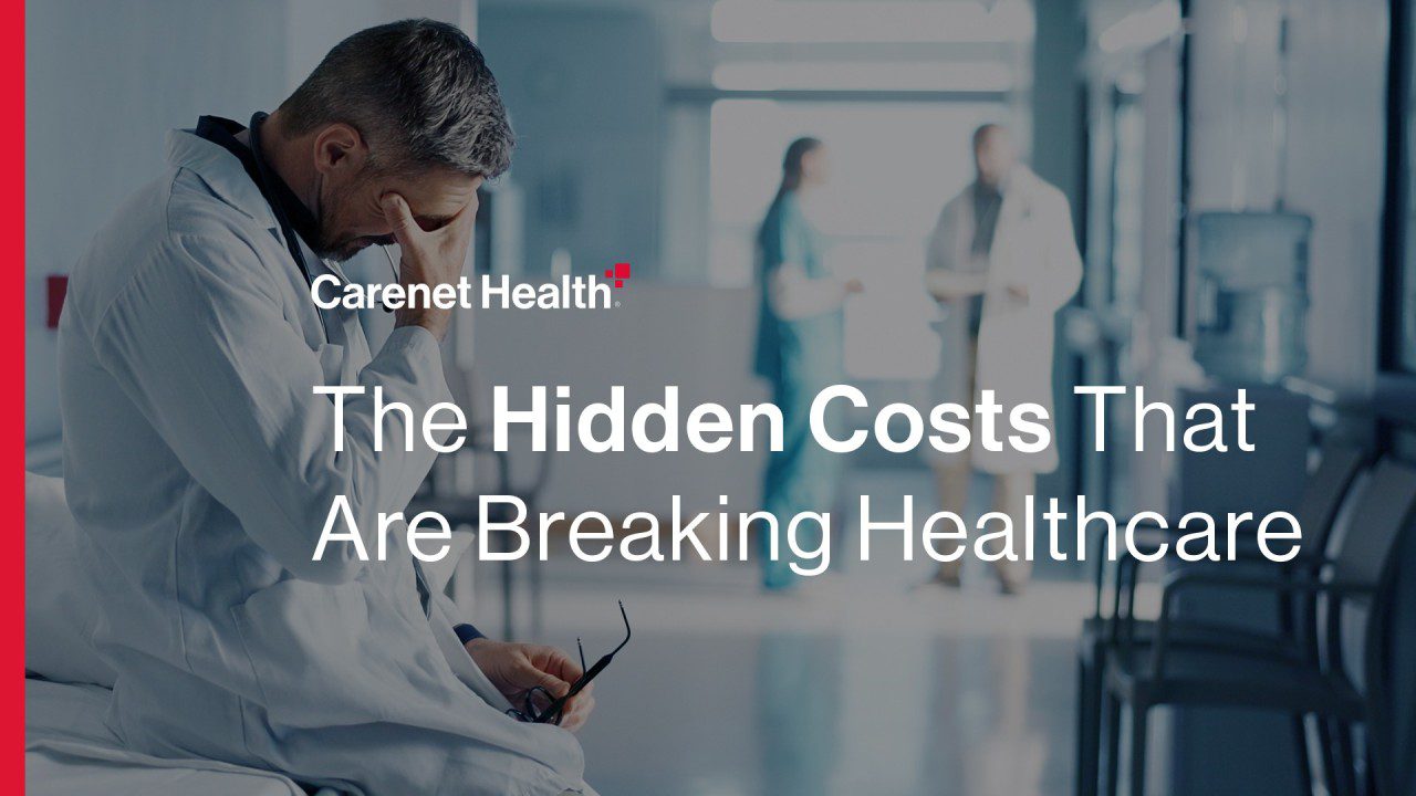 hidden costs with fatigued doctor